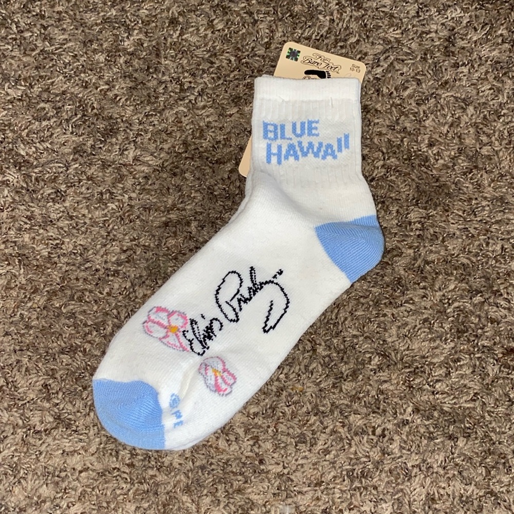 Elvis Presley Thick socks Blue Hawaii New!